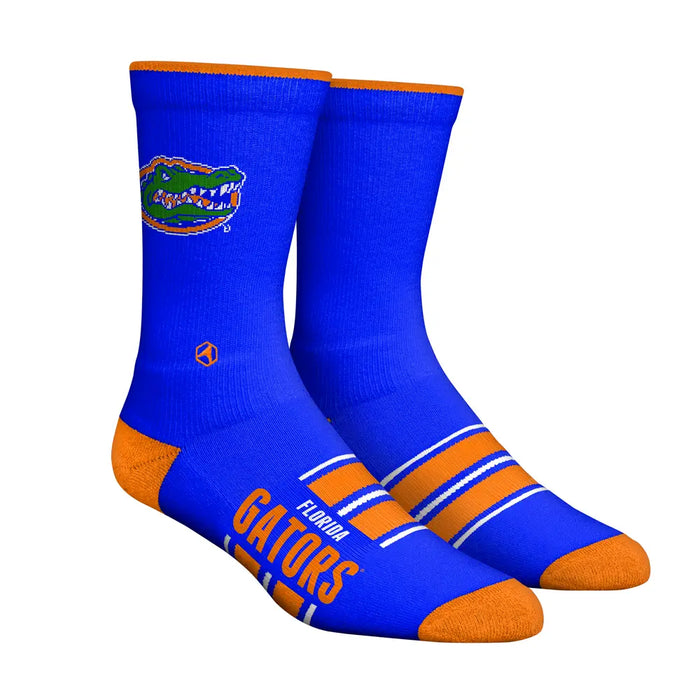 Florida Gators - Gametime Stripe (Knitted) by Rock 'Em Socks