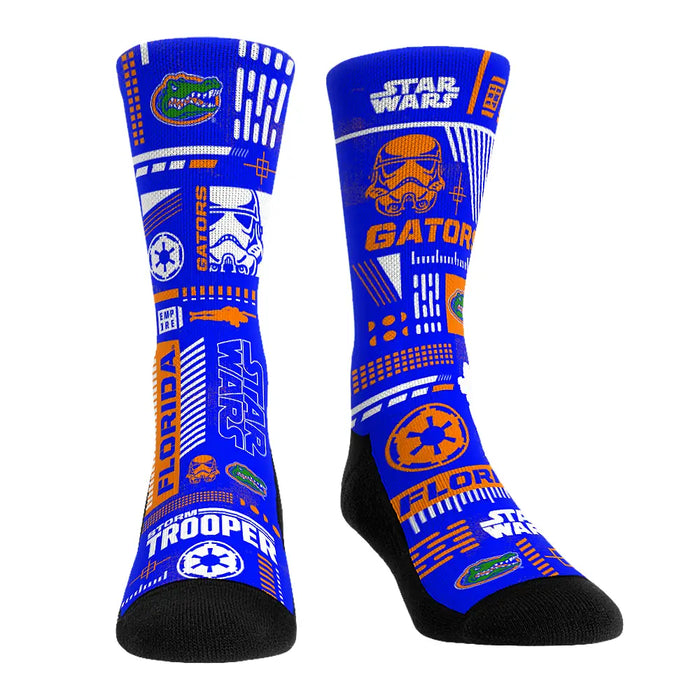 Florida Gators - Star Wars - Stormtrooper Pattern by Rock 'Em Socks