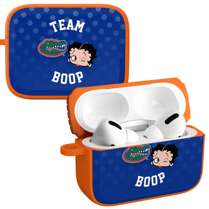 Florida Gators X Betty Boop HDX Apple AirPods Pro 1 & 2 Case Cover by Affinity Bands