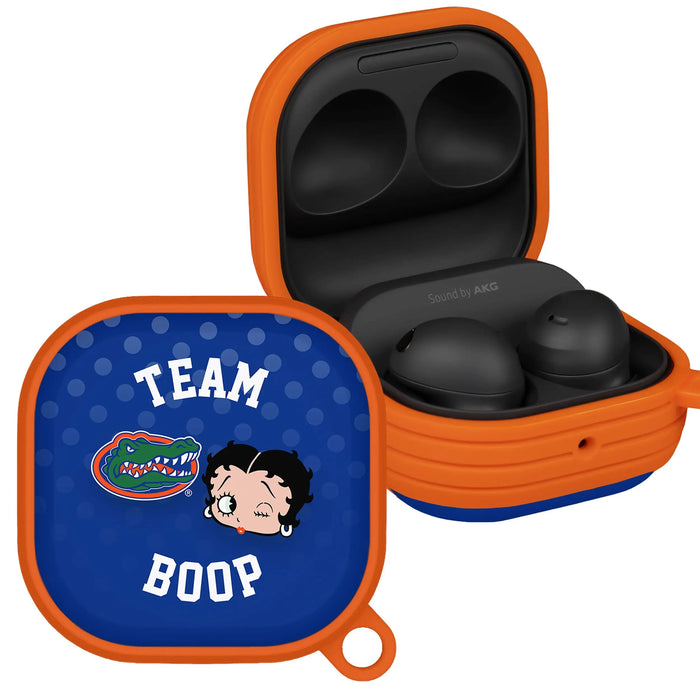 Florida Gators X Betty Boop HDX Samsung Galaxy Buds Pro & Buds Live Case Cover by Affinity Bands