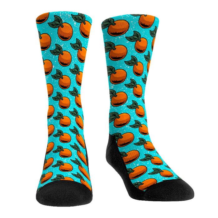 Florida Fresh Oranges Pattern by Rock 'Em Socks