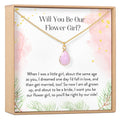Flower Girl Necklace by Dear Ava