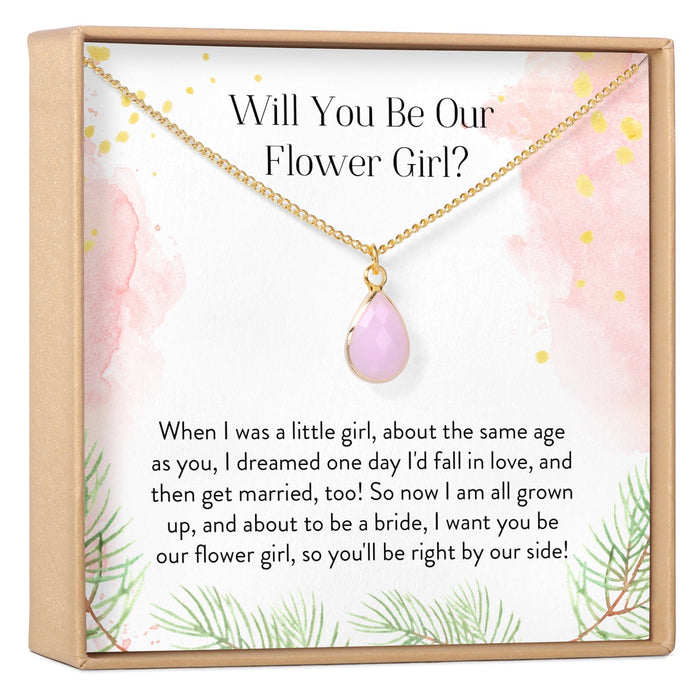 Flower Girl Necklace by Dear Ava