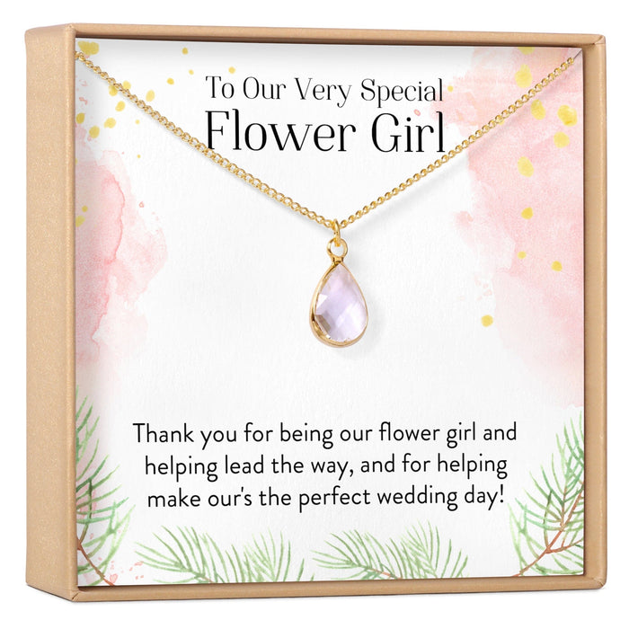 Flower Girl Necklace by Dear Ava