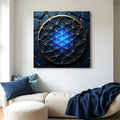 Flower Of Life Wall Art II by Tailored Canvases