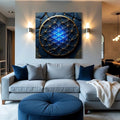 Flower Of Life Wall Art II by Tailored Canvases