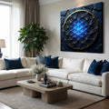 Flower Of Life Wall Art II by Tailored Canvases