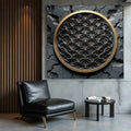 Flower Of Life Wall Art III by Tailored Canvases