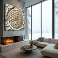 Flower Of Life Wall Art VI by Tailored Canvases