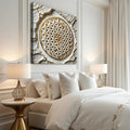 Flower Of Life Wall Art VI by Tailored Canvases
