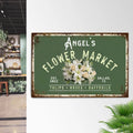 Flower Shop Sign II by Tailored Canvases