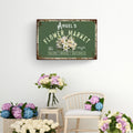 Flower Shop Sign II by Tailored Canvases