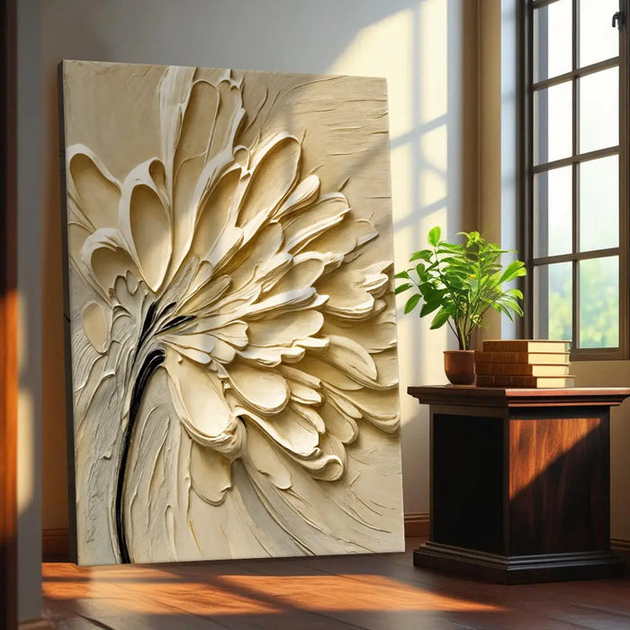 Flower Splatter Wall Art by Tailored Canvases