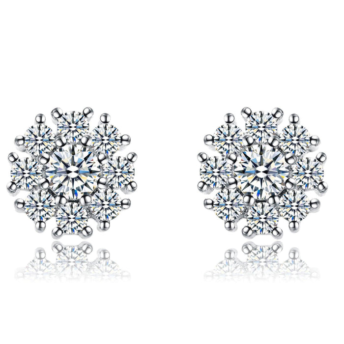 Flower Stud Earrings by DailySale