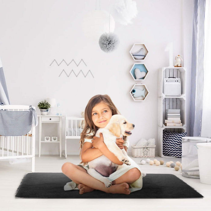 Fluffy Bedroom Anti-Skid Rug by DailySale