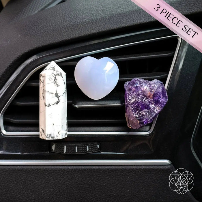 Focused Driver - Crystal Car Kit of Protection by Conscious Items