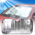 Fold-Up Reflective Windshield Sun Shade with Suction Cups by DailySale