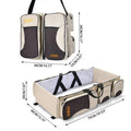 Foldable 3-in-1 Tote Bag Baby Bed Changing Station Travel Carrycot by DailySale
