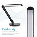 Foldable AC LED Desk Table Lamp Adjustable Touch Reading USB Rechargeable Port by DailySale