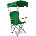 Foldable Beach Canopy Chair Sun Protection with Cup Holder by DailySale