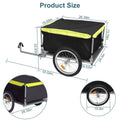 Foldable Bicycle Cargo Wagon Trailer by DailySale