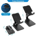 Foldable Desktop Phone Stand Angle Height Adjustable Holder by DailySale