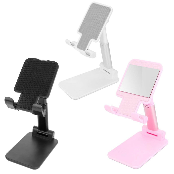 Foldable Desktop Phone Stand Angle Height Adjustable Holder by DailySale