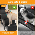 Foldable Dog Ramp 4 Step Collapsible Non Slip Stairs by DailySale