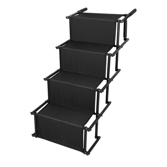 Foldable Dog Ramp 4 Step Collapsible Non Slip Stairs by DailySale