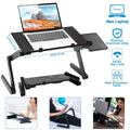 Foldable Laptop Table Bed Notebook Desk with Mouse Board by DailySale