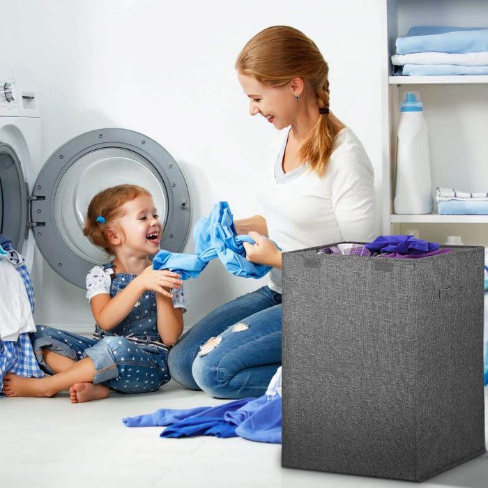 Foldable Laundry Hampers with Lid by DailySale