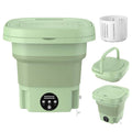 Foldable Laundry Machine with Detachable Drain Basket by DailySale