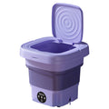 Foldable Laundry Machine with Detachable Drain Basket by DailySale