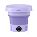 Foldable Laundry Machine with Detachable Drain Basket by DailySale