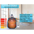 Foldable Lightweight Personal Sauna Tent for Home SPA by DailySale