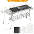 Foldable Portable Barbecue Grill by DailySale