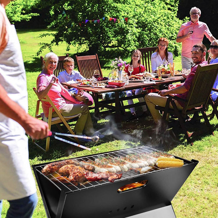 Foldable Portable BBQ Barbecue Grill by DailySale