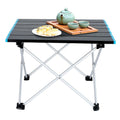 Folding Camping Table Aluminum Alloy Collapsible with Carry Bag by DailySale