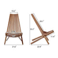Folding Chairs for Outside Camping by DailySale