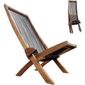 Folding Chairs Wooden Foldable Patio Chair by DailySale