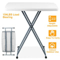 Folding Height Adjustable Snack Table by DailySale