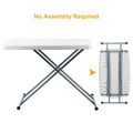 Folding Height Adjustable Snack Table by DailySale