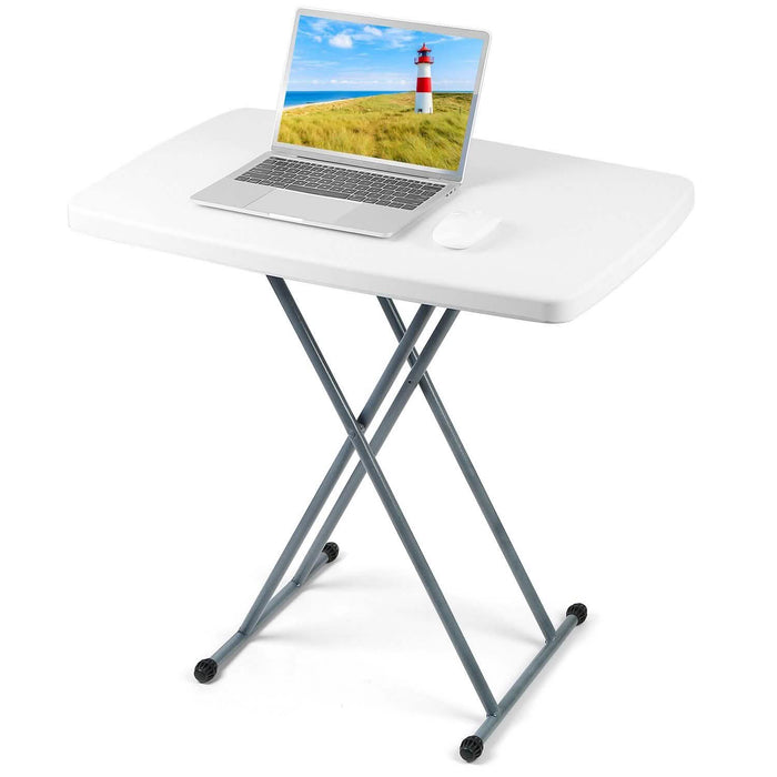 Folding Height Adjustable Snack Table by DailySale
