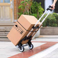 Folding Luggage Cart With Elastic Rope by DailySale