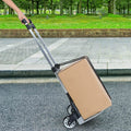 Folding Luggage Cart With Elastic Rope by DailySale