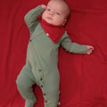 footie | Basil Green by Finn + Emma