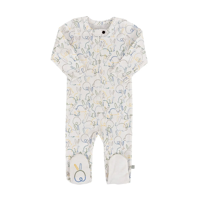 footie | bunnies by Finn + Emma