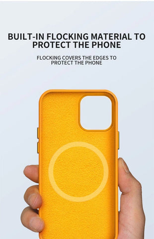 iPhone 13 Leather Case with MagSafe