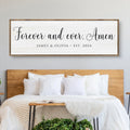 Forever And Ever Amen Faith Sign by Tailored Canvases