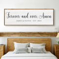 Forever And Ever Amen Faith Sign by Tailored Canvases